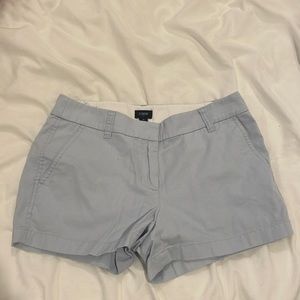 J CREW SIZE 4 sky blue shorts